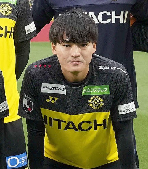 柏MF久保藤次郎(2025年3月8日撮影)