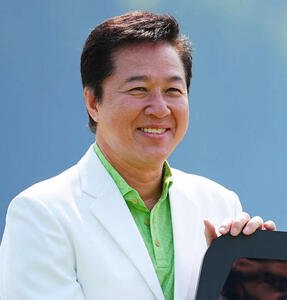 川合俊一会長(2025年6月撮影)