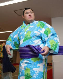 連敗はしなかった大の里は引き揚げる