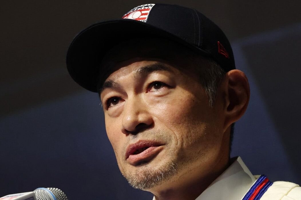 2025年1月に米野球殿堂で会見したイチロー氏=井手さゆり撮影