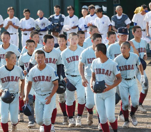 近大付ナイン＝2025年7月12日