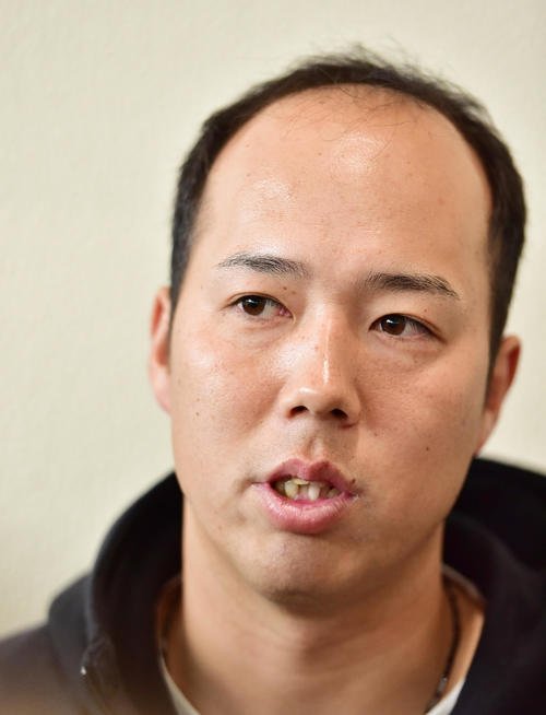 青柳晃洋(2025年2月撮影)