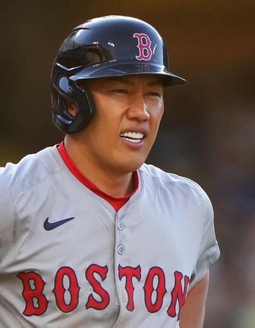 レッドソックス吉田正尚(2024年7月撮影)