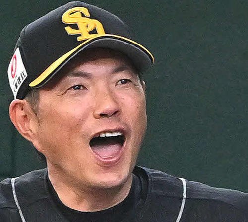 全パを率いるソフトバンク小久保裕紀監督(2025年7月撮影)