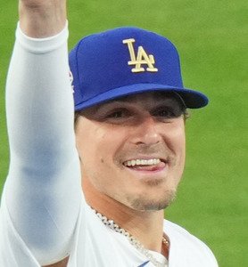 ドジャースのキケ･ヘルナンデス(2025年撮影)