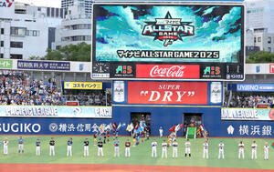 全セ対全パ　先発出場する選手たち(撮影･鈴木正人)