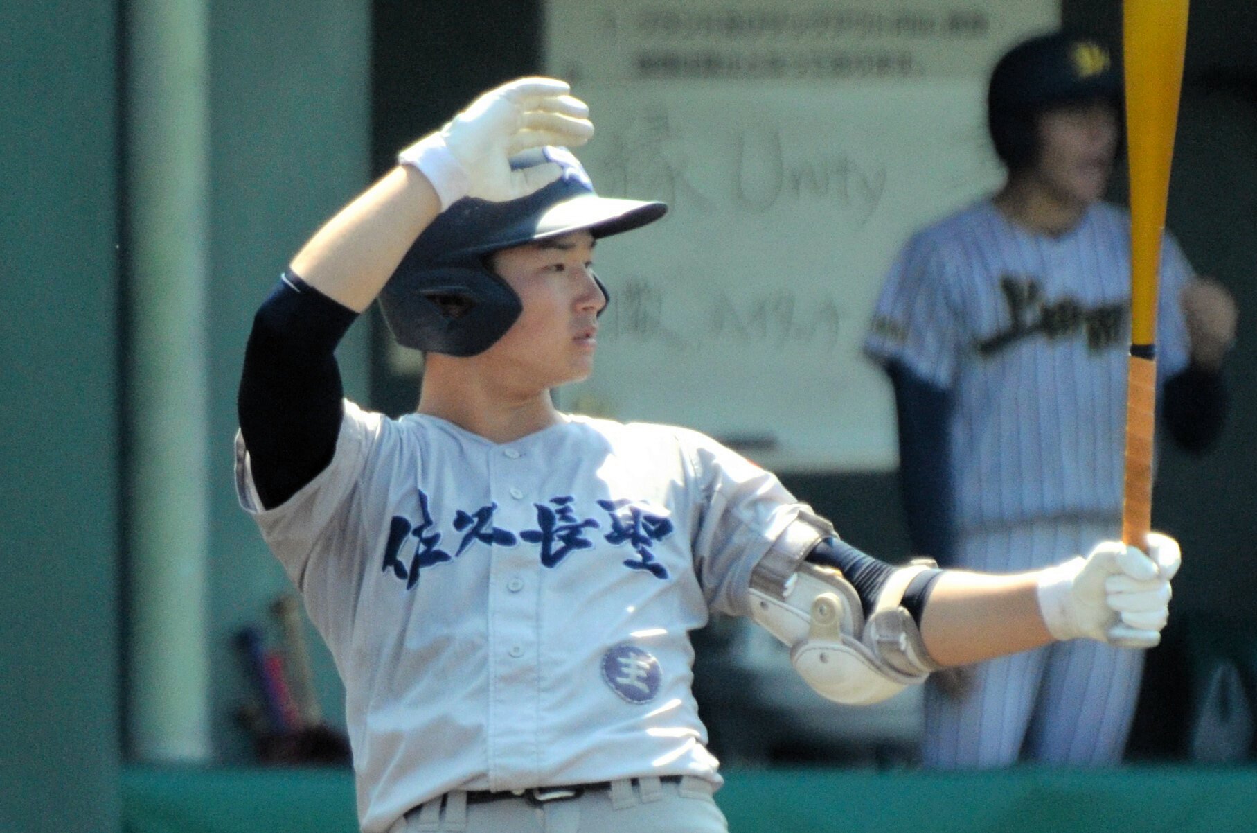 佐久長聖の主将･森=2025年7月23日、セキスイハイム松本