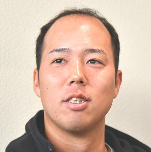 青柳晃洋(2025年2月撮影)