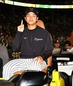 阪神対DeNA　今シーズン1勝目を上げた高橋(撮影･上田博志)