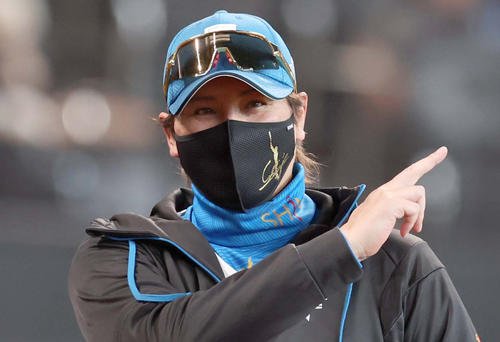 日本ハム新庄剛志監督(2025年7月撮影)