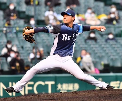 西武浜屋将太(2021年3月13日撮影)