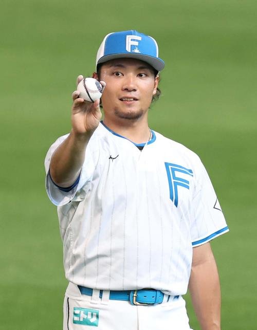日本ハム伊藤大海(2025年6月24日撮影)