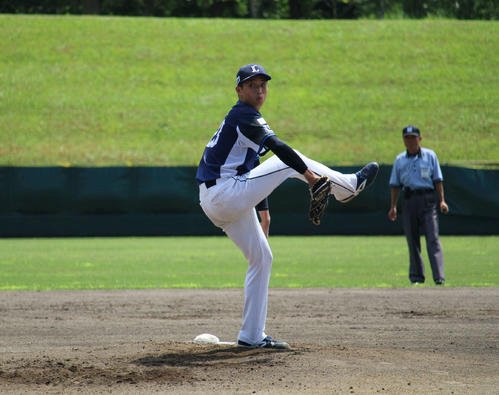 西武3軍－北海道F選抜　先発好投した西武冨士(撮影･金子真仁)