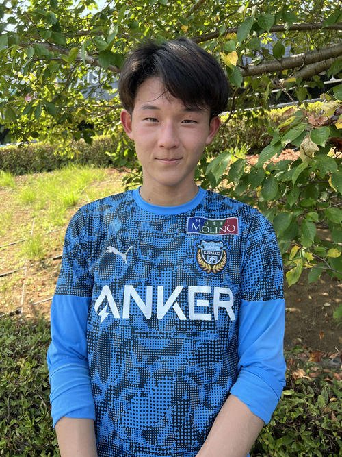次節アビスパ福岡戦に向けて調整した川崎フロンターレDF土屋櫂大(撮影･佐藤成)