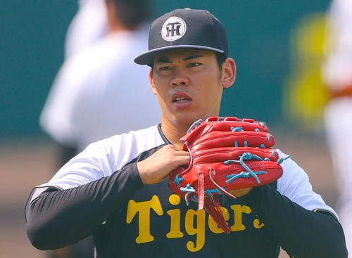 阪神鈴木勇斗(2025年6月27日撮影)
