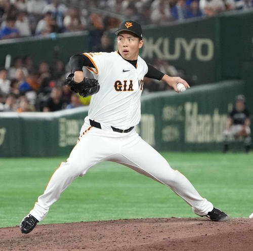 巨人森田駿哉(2025年8月)