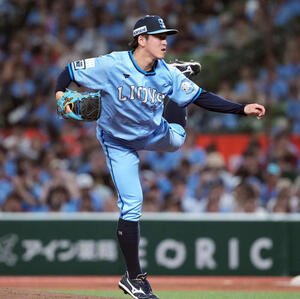 西武対楽天　西武の先発隅田(撮影･たえ見朱実)