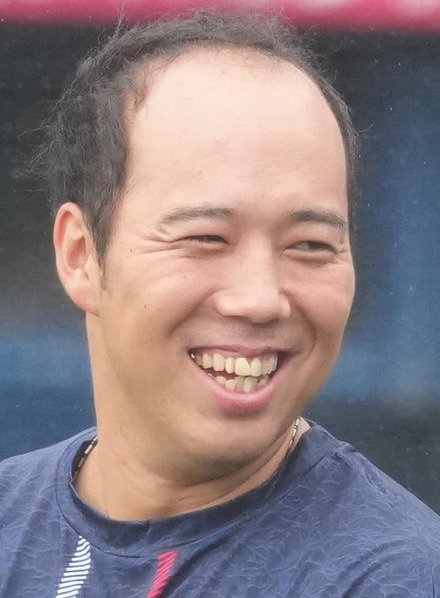 ヤクルト青柳(2025年8月撮影)