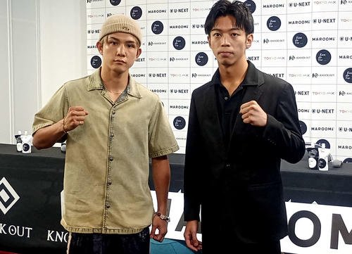 9月23日の｢KNOCK OUT57｣で対戦する玖村修平(左)と雅治