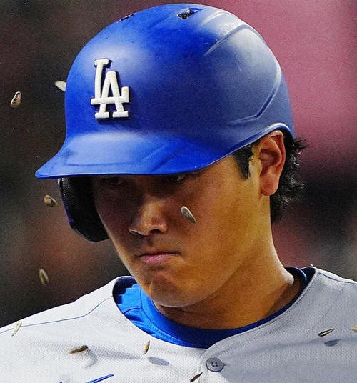 ドジャース大谷翔平(2025年撮影)