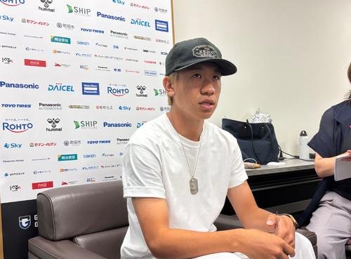 G大阪に加入したDF初瀬亮