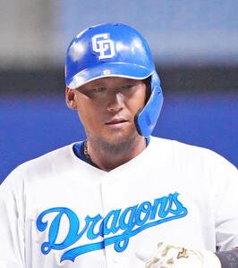 中日中田翔(2025年撮影)