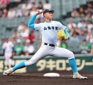 山梨学院･菰田陽生(2025年8月12日撮影)