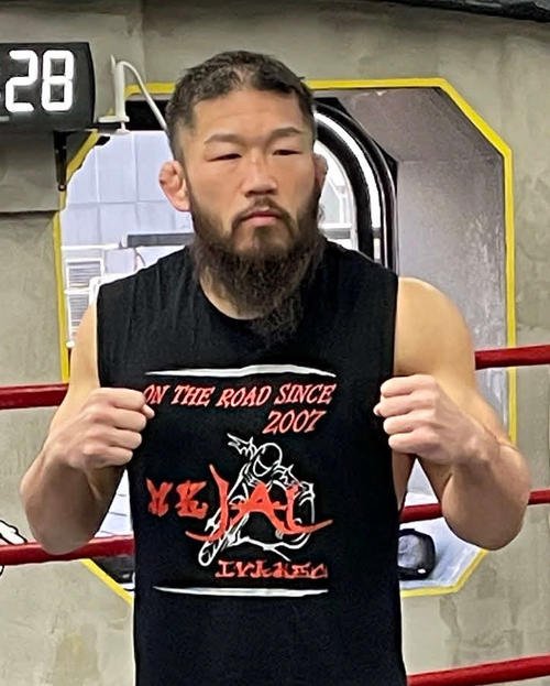 08年北京五輪柔道男子100キロ超級金メダリストの総合格闘家･石井慧(2024年撮影)