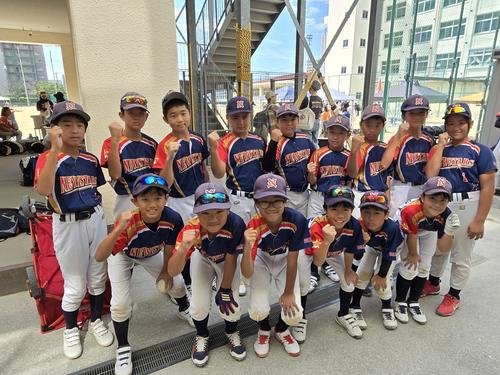 今岡杯に参加した｢鯰江東＆鯰江NEW Stars｣の選手(撮影･寺尾博和)