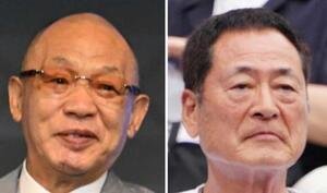 左から落合博満氏、中畑清氏