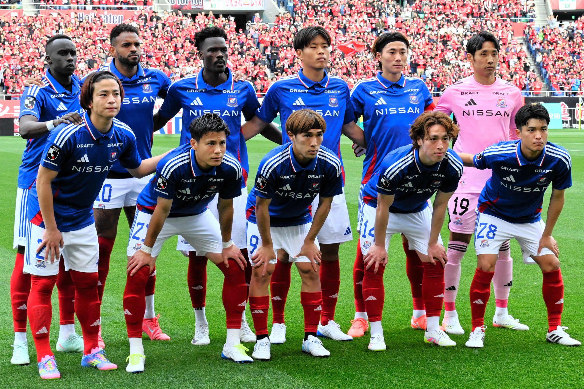 横浜F･マリノスの選手たち