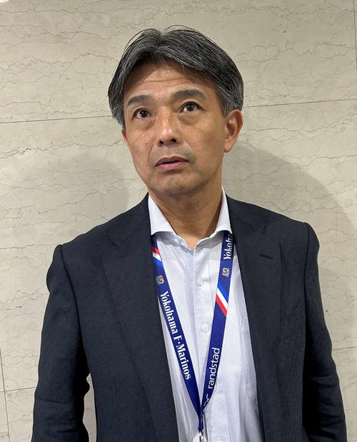 取材に応じた横浜の中山昭宏社長