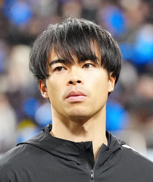 三笘薫(2025年3月撮影)