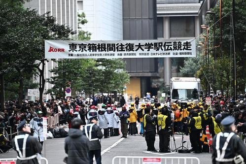箱根駅伝　スタート地点(2025年1月撮影)