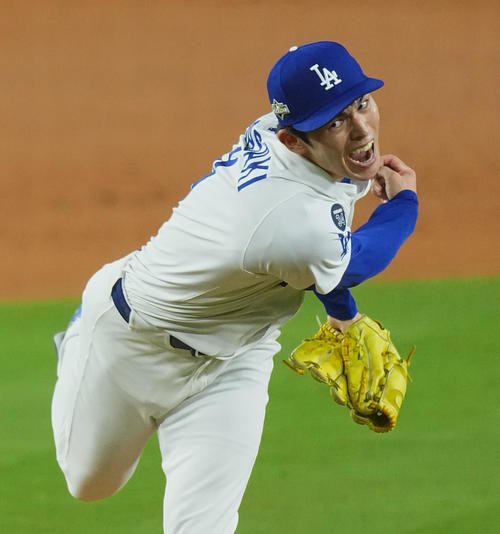 ドジャース佐々木朗希(2025年10月1日撮影)