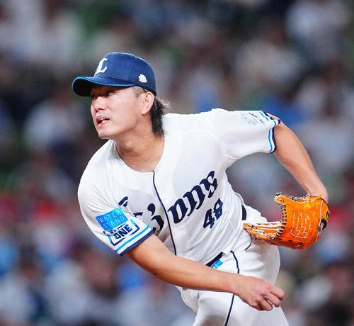 9月18日オリックス戦で7回無失点の今井達也