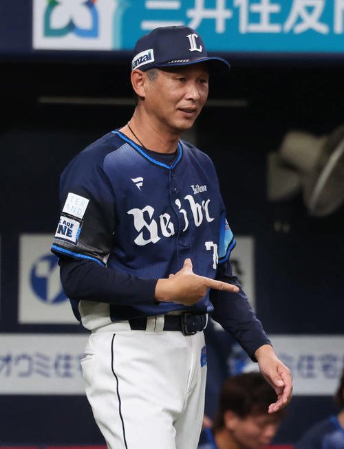 西武西口監督(2025年10月2日撮影)