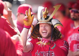 エンゼルス時代のフィリップス(2023年9月13日、撮影･菅敏)