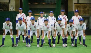 金ケ崎リトルシニアの選手たち(撮影･久保賢吾)