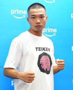 バンダム級10回戦に臨む増田陸(撮影･小島史椰)