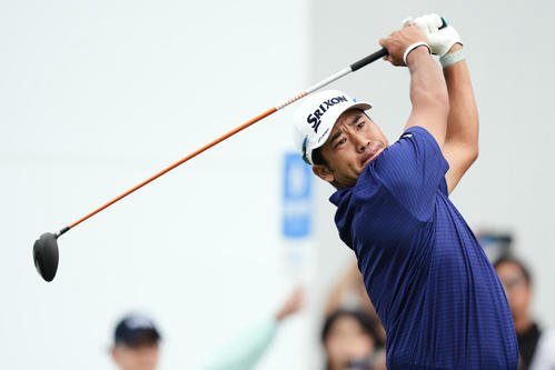 34位発進の松山英樹(AP)