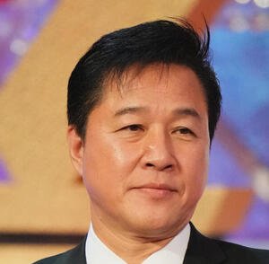 日本バレーボール協会の川合俊一会長(2024年1月)