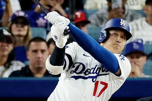 大谷翔平の四球は復調の兆し?　快挙達成の夜に語った｢大事な仕事｣