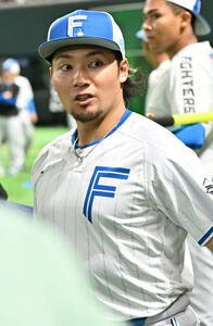 ソフトバンク対日本ハム　17日の第3戦に先発する伊藤(撮影･林敢治)