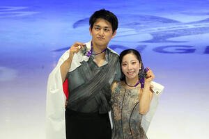 GP5勝目を挙げた三浦璃来、木原龍一組(撮影･パオロ　ヌッチ)