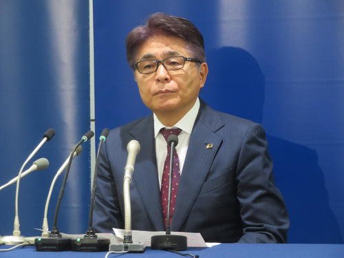 日本サッカー協会の新技術委員長に就任した山本昌邦ナショナルチームダイレクター(撮影･佐藤成)