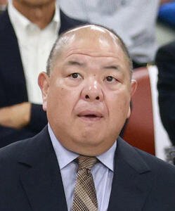 日本相撲協会の八角理事長(2025年9月5日撮影)