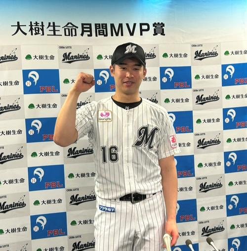 【ロッテ】種市篤暉、9月度月間MVP獲得｢3、4登板目ぐらいは意識しながら｣侍にも意気込む
