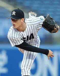 最速152キロ右腕の亜大･斉藤汰直がドラフトへ猛アピール　5回1死まで完全　スカウト高評価