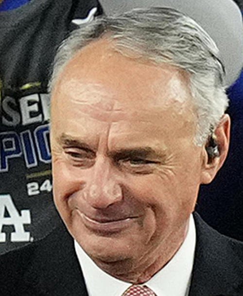 ロブ･マンフレッド･コミッショナー(2024年10月撮影)